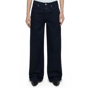 NWT CLOSED NIKKA Wide Leg Women’s Jeans DARK BLUE Sz. 26